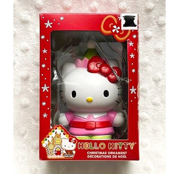 Hello Kitty Limited Edition Christmas Elf Ornament, Holiday Decor (2024)-NEW - Picture 1 of 4